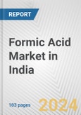 Formic Acid Market in India: Business Report 2024- Product Image