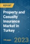 Property and Casualty Insurance Market in Turkey - Growth, Trends, COVID-19 Impact, and Forecasts (2023-2028) - Product Thumbnail Image
