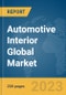 Automotive Interior Global Market Report 2024 - Product Thumbnail Image