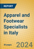 Apparel and Footwear Specialists in Italy- Product Image