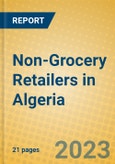 Non-Grocery Retailers in Algeria- Product Image