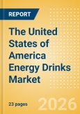 The United States of America (USA) Energy Drinks (Soft drinks) Market Size, Growth and Forecast Analytics, 2024-2029- Product Image