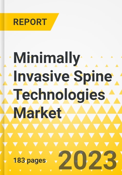Minimally Invasive Spine Technologies Market A Global and Regional