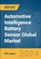 Automotive Intelligence Battery Sensor Global Market Report 2024 - Product Thumbnail Image