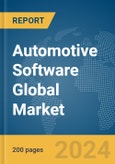 Automotive Software Global Market Report 2024- Product Image