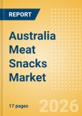 Australia Meat Snacks Market Size, Growth and Forecast Analytics, 2024-2029- Product Image