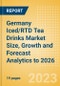 Germany Iced/RTD Tea Drinks Market Size, Growth and Forecast Analytics to 2026 - Product Image