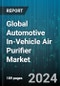 Global Automotive In-Vehicle Air Purifier Market by Technology (Active Carbon Systems, High-Efficiency Particulate Arrestor, Photocatalytic Purifier), Sales Channel (Aftermarket, OEM), Vehicle Type - Forecast 2024-2030 - Product Thumbnail Image