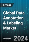 Global Data Annotation & Labeling Market by Data Type (Audio, Image, Text), Annotation Type (Automatic, Manual, Semi-automatic), Deployment, Application, Vertical - Forecast 2024-2030- Product Image