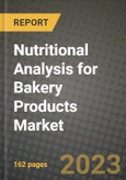 Nutritional Analysis for Bakery Products Market Size & Market Share Data, Latest Trend Analysis and Future Growth Intelligence Report - Forecast by Parameter, by Objective, Analysis and Outlook from 2023 to 2030- Product Image