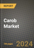 Carob Market: Industry Size, Share, Competition, Trends, Growth Opportunities and Forecasts by Region - Insights and Outlook by Product, 2024 to 2031- Product Image