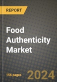 Food Authenticity Market: Industry Size, Share, Competition, Trends, Growth Opportunities and Forecasts by Region - Insights and Outlook by Product, 2024 to 2031- Product Image
