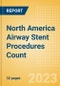 North America Airway Stent Procedures Count by Segments (Malignant Airway Obstruction Stenting Procedures and Airway Stenting Procedures for Other Indications) and Forecast to 2030 - Product Image