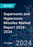 Supersonic and Hypersonic Missiles Market Report 2024-2034- Product Image