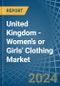 United Kingdom - Women's or Girls' Clothing (Knitted or Crocheted) - Market Analysis, Forecast, Size, Trends and Insights - Product Image