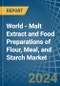 World - Malt Extract and Food Preparations of Flour, Meal, and Starch - Market Analysis, Forecast, Size, Trends and Insights - Product Thumbnail Image