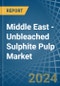 Middle East - Unbleached Sulphite Pulp - Market Analysis, Forecast, Size, Trends and Insights - Product Thumbnail Image