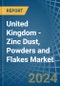 United Kingdom - Zinc Dust, Powders and Flakes (Excluding Zinc Dust Powders or Flakes Prepared as Colours, Paints or the like, Zinc Pellets) - Market Analysis, Forecast, Size, Trends and Insights - Product Thumbnail Image