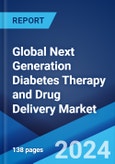 Global Next Generation Diabetes Therapy and Drug Delivery Market by Product Type, Demographic, Indication, End User, and Region 2024-2032- Product Image