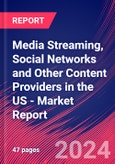 Media Streaming, Social Networks and Other Content Providers in the US - Industry Market Research Report- Product Image