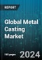 Global Metal Casting Market by Process (Die Casting, Permanent Mold Casting, Sand Casting), Casting Type (Aluminum, Iron, Magnesium), End-Use - Forecast 2024-2030 - Product Thumbnail Image