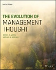The Evolution of Management Thought. Edition No. 8- Product Image