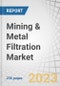 Mining & Metal Filtration Market by Filter Type (Liquid Filter Media, Air Filter Media), Filter Media (Woven Fabric, Non-Woven Fabric, Filter Paper, Fiberglass ), Application, and Region (North America, Europe, APAC, RoW) - Global Forecast to 2028 - Product Image