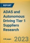 ADAS and Autonomous Driving Tier 1 Suppliers Research Report, 2023 - Chinese Companies - Product Image