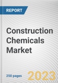 Construction Chemicals Market By Type, By End-use Industry: Global Opportunity Analysis and Industry Forecast, 2023-2032- Product Image