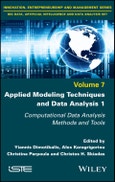 Applied Modeling Techniques and Data Analysis 1. Computational Data Analysis Methods and Tools. Edition No. 1- Product Image
