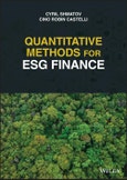 Quantitative Methods for ESG Finance. Edition No. 1- Product Image