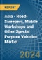 Asia - Road-Sweepers, Mobile Workshops and Other Special Purpose Vehicles - Market Analysis, Forecast, Size, Trends and Insights - Product Image