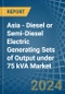 Asia - Diesel or Semi-Diesel Electric Generating Sets of Output under 75 kVA - Market Analysis, Forecast, Size, Trends and Insights - Product Thumbnail Image