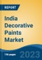 India Decorative Paints Market By Product Type (Water Based, Solvent Based), By Type of Paint (Emulsion, Enamel, Distemper, Primer, Textures, Others), By Application (Exterior, Interior), By Sales Channel, By End User, By Region, Competition, Forecast & Opportunities, 2028F - Product Image