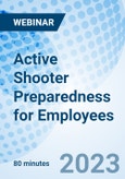 Active Shooter Preparedness for Employees - Webinar (Recorded)- Product Image