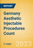 Germany Aesthetic Injectable Procedures Count by Segments (Botulinum Toxin Type A Procedures, Hyaluronic Acid Filler Procedures and Non-Hyaluronic Acid Filler Procedures) and Forecast to 2030- Product Image