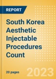 South Korea Aesthetic Injectable Procedures Count by Segments (Botulinum Toxin Type A Procedures, Hyaluronic Acid Filler Procedures and Non-Hyaluronic Acid Filler Procedures) and Forecast to 2030- Product Image
