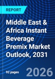 Middle East & Africa Instant Beverage Premix Market Outlook, 2031- Product Image