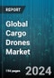 Global Cargo Drones Market by Type (Fully Autonomous Drones, Semi-Autonomous Drones), Payload Capacity (100-150 Kg, 150-200 Kg, 50-100 Kg), Range, End-use - Forecast 2024-2030 - Product Thumbnail Image
