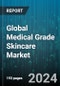 Global Medical Grade Skincare Market by Product (Cleansers, Gels, Creams & Moisturizers, Masks & Serums), Active Ingredients (Alpha Hydroxy Acids, Ceramides, Ferulic Acid), Packaging Type, Indication, Distribution Channels, Revenue Distribution - Forecast 2024-2030 - Product Image