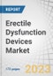 Erectile Dysfunction Devices Market by Type (Vacuum Constriction Devices, Penile Implants), Source (Vascular, Neurologic disorder), End-user (Hospital, Ambulatory Surgery Center), & Region (North America, Europe, Asia) - Global Forecast to 2028 - Product Image