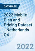 2022 Mobile Plan and Pricing Dataset - Netherlands Q4- Product Image