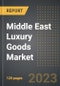 Middle East Luxury Goods Market (2023 Edition): Analysis By Product Type (Jewelry & Watches, Bags & Accessories, Clothing & Footwear, Others), Gender, Distribution Channel: Drivers, Trends and Forecast to 2029 - Product Image