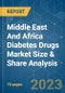 Middle East And Africa Diabetes Drugs Market Size & Share Analysis - Growth Trends & Forecasts (2023 - 2028) - Product Image