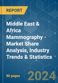 Middle East & Africa Mammography - Market Share Analysis, Industry Trends & Statistics, Growth Forecasts 2019 - 2029- Product Image