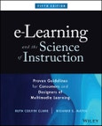 e-Learning and the Science of Instruction. Proven Guidelines for Consumers and Designers of Multimedia Learning. Edition No. 5- Product Image