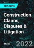 Construction Claims, Disputes & Litigation- Product Image