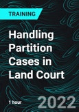 Handling Partition Cases in Land Court- Product Image