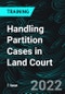 Handling Partition Cases in Land Court - Product Thumbnail Image