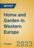 Home and Garden in Western Europe- Product Image